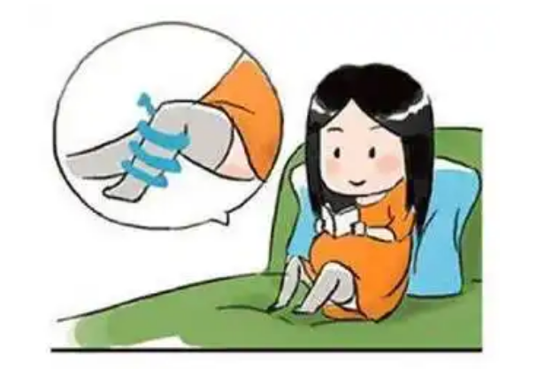 穿着弹力袜也有大学问