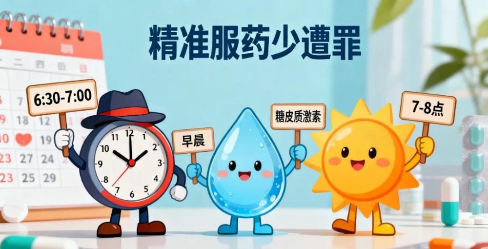 降压药、安眠药、利尿药&hellip;吃错时间=白吃+找罪受！这份时间表赶紧存好