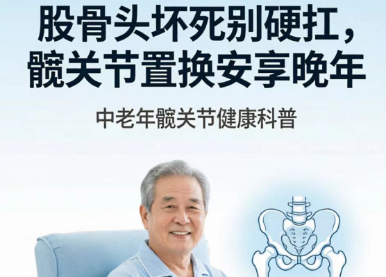 股骨头坏死不可怕 髋关节置换有奇效
