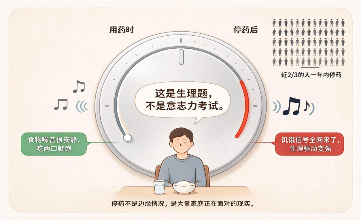 停药之后，家庭如何接住"食欲回来的人"