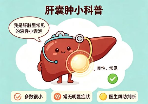 科学看待肝囊肿
